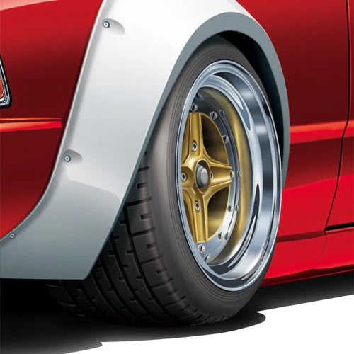 AOSHIMA BRIGHT 14inch Wheel Set