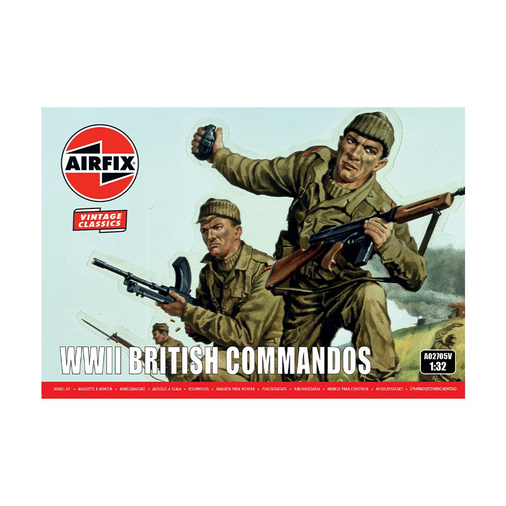 AIRFIX 1/76 WWII British Commandos