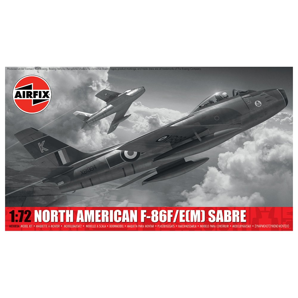 AIRFIX 1/72 North American F-86F/E(M) Sabre