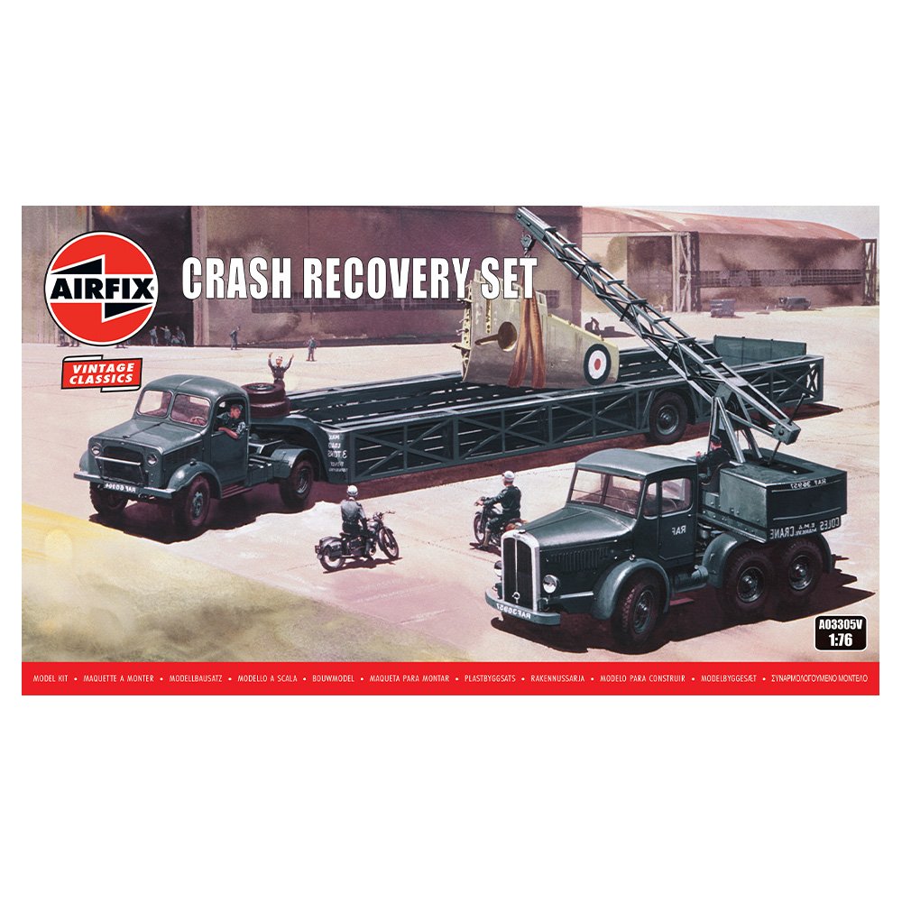 AIRFIX 1/76 Crash Recovery Set