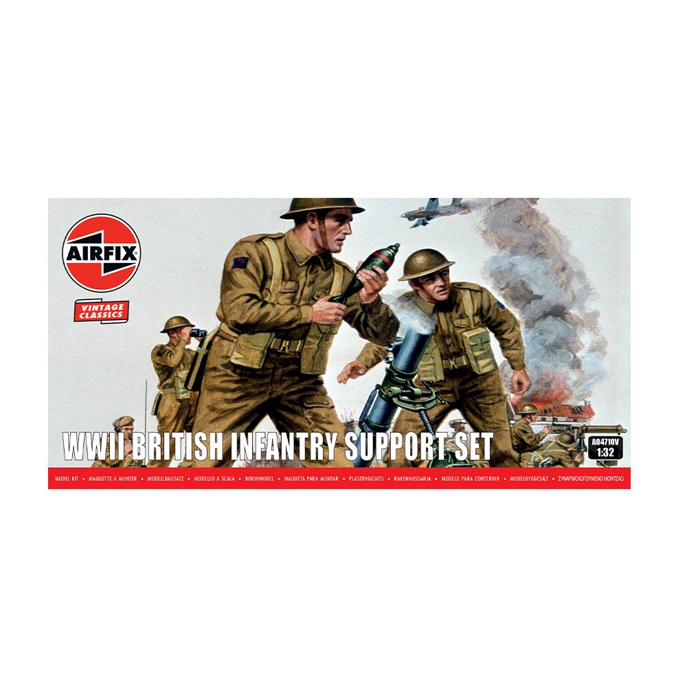 AIRFIX 1/76 WWII British Infantry Support Set