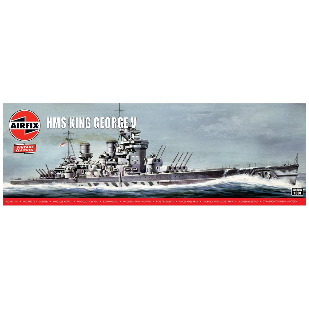 AIRFIX 1/600 HMS King George V