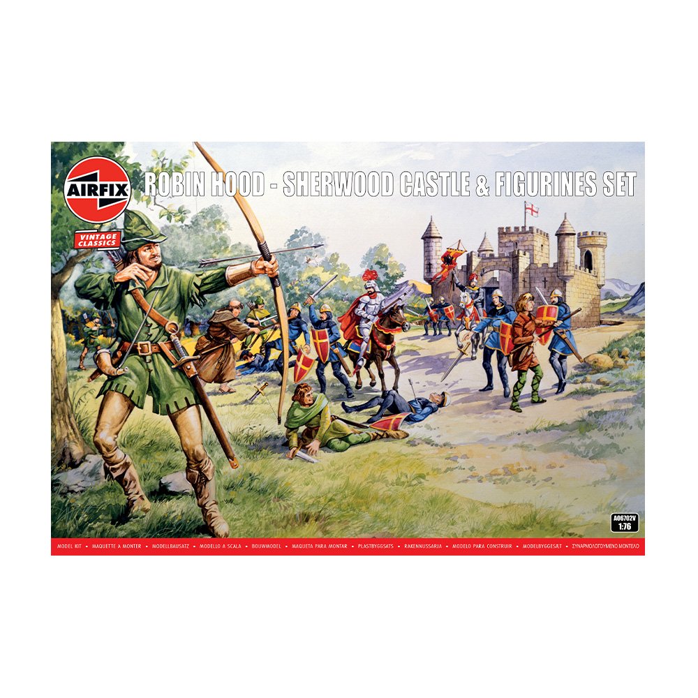 AIRFIX 1/72 Robin Hood - Sherwood Castle Set