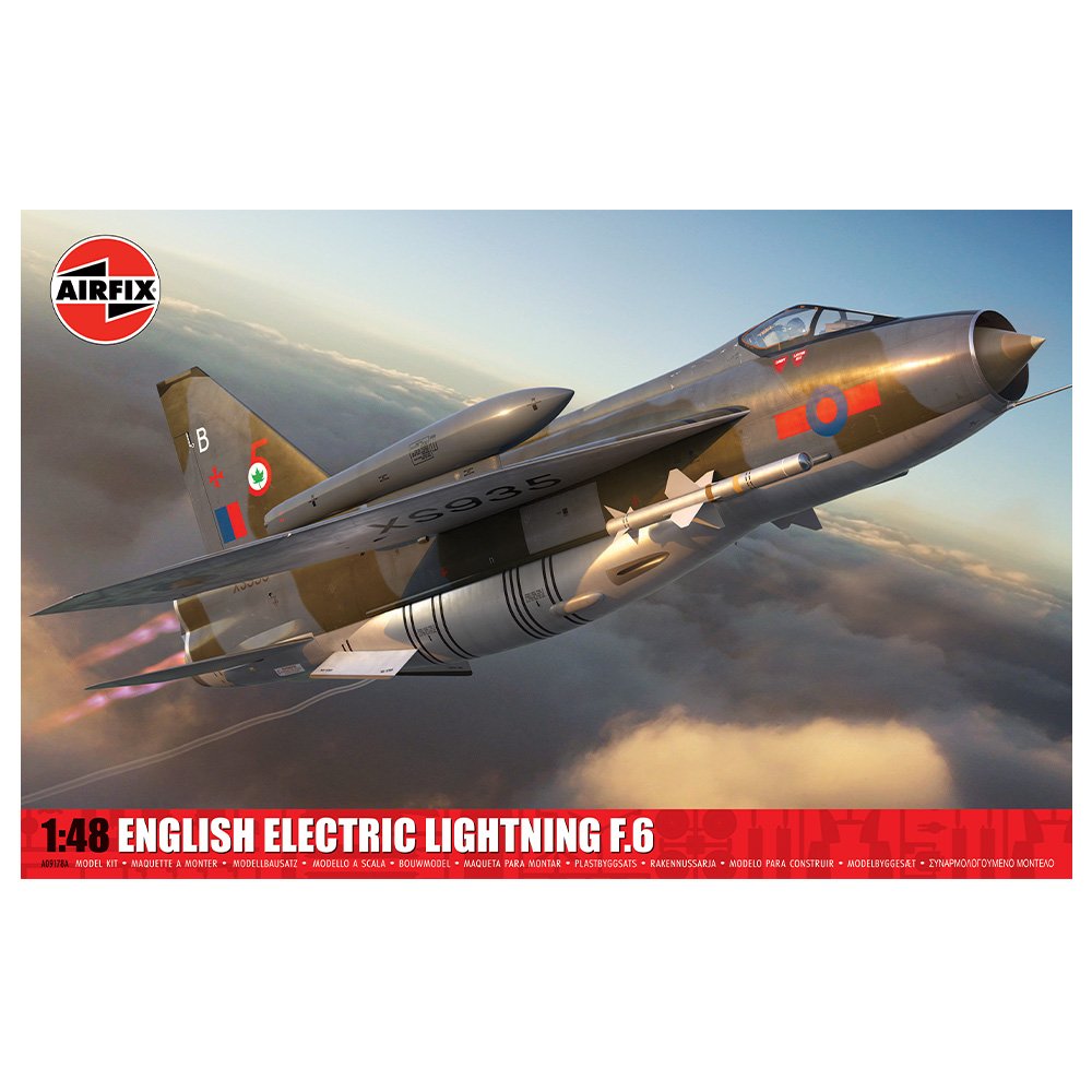 AIRFIX 1/48 English Electric Lightning F.6