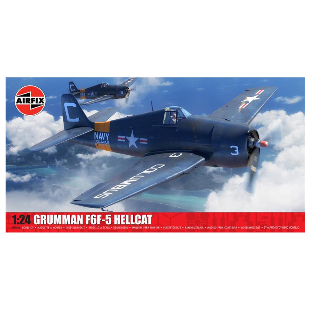 AIRFIX 1/24 Grumman F6F-5 Hellcat