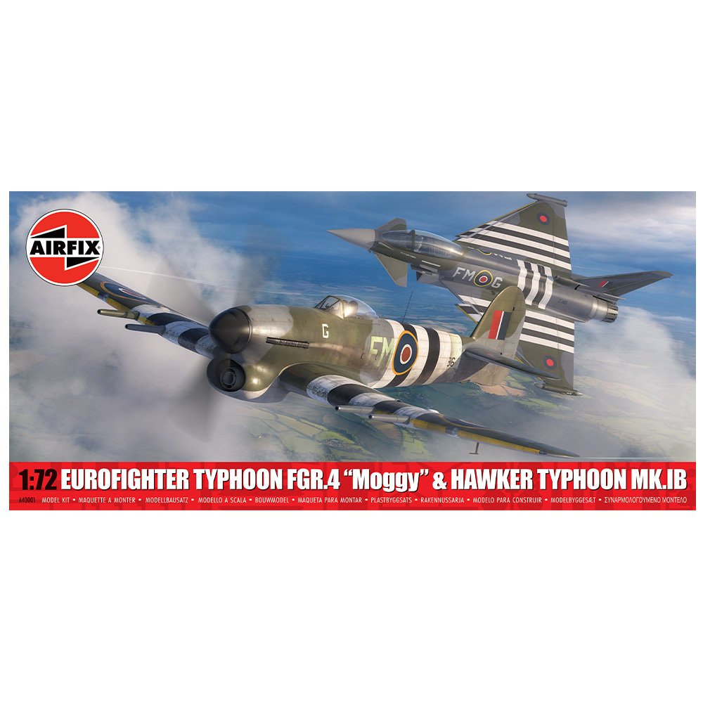 AIRFIX 1/72 Eurofighter/Hawker Typhoon 'Moggy' Twin
