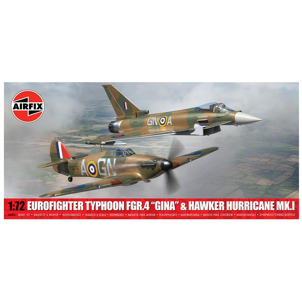 AIRFIX 1/72 Eurofighter/Hurricane 'Gina' Twin