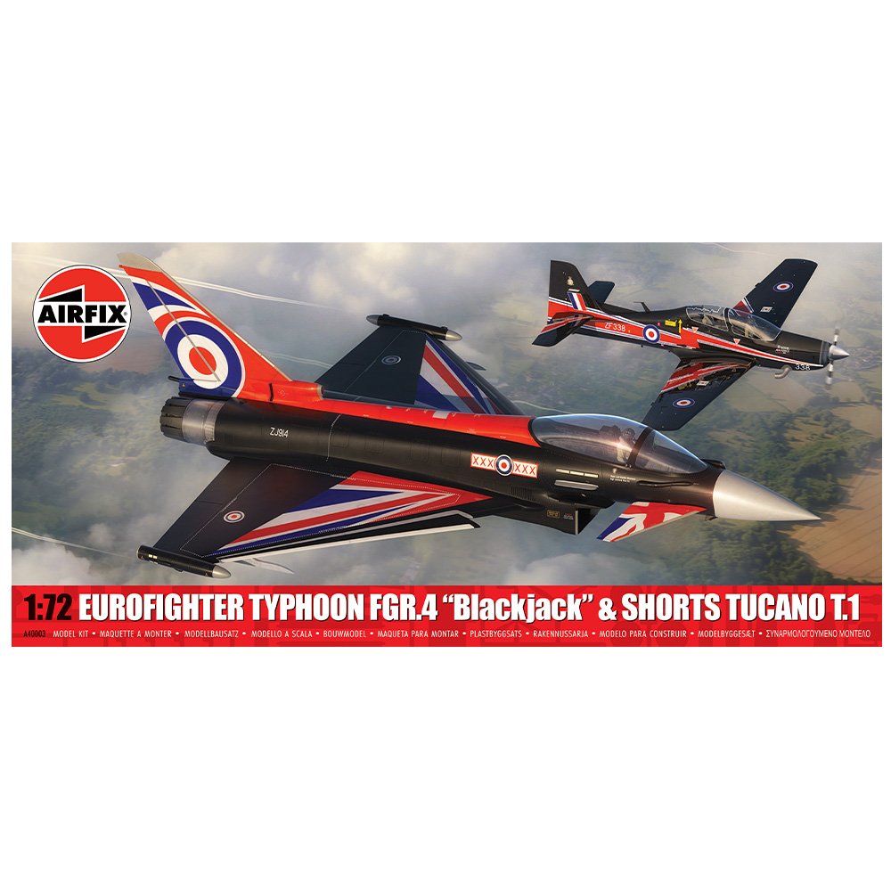 AIRFIX 1/72 Eurofighter/Tucano 'Blackjack' Twin
