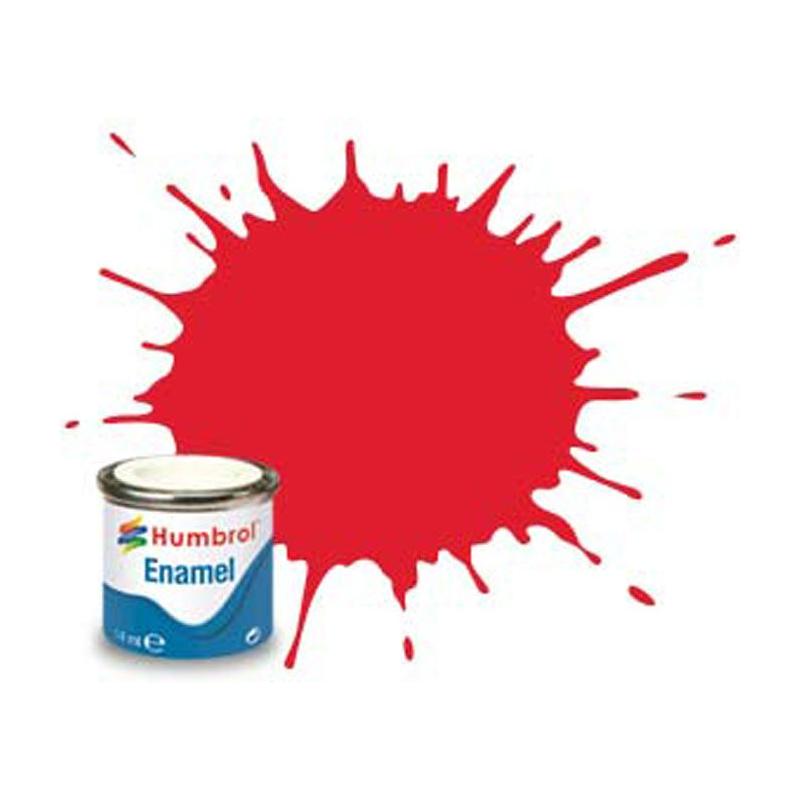 HUMBROL 19 - Bright Red Gloss 14ml