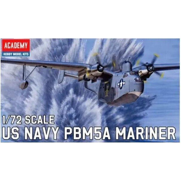 ACADEMY 1/72 USN PBM-5A Mariner Flying Boat Plastic Model Kit *Aus Dec
