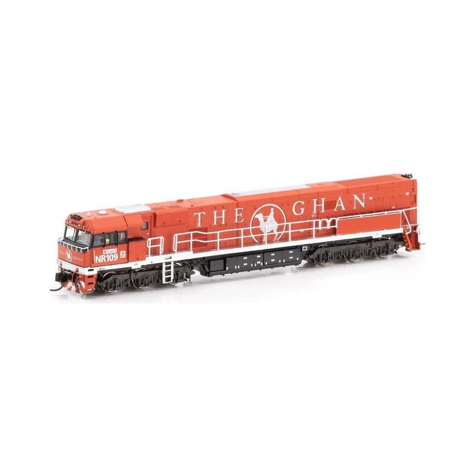 AUSCISION N NR109 The Ghan Mk1 - Red/Silver DCC Sound Fitted