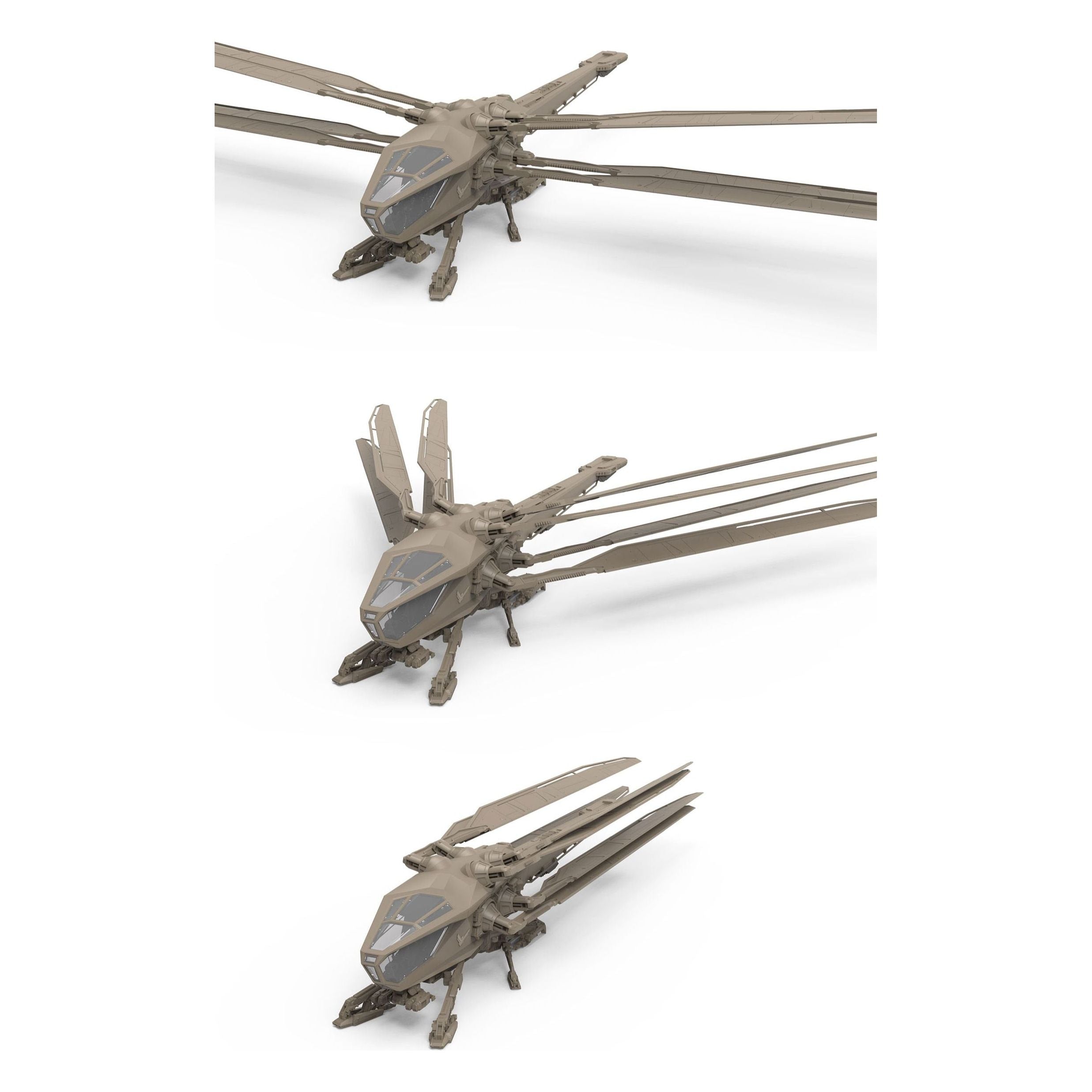 Meng 1/72 Dune Atreides Ornithopter Plastic Model Kit [DS-007]