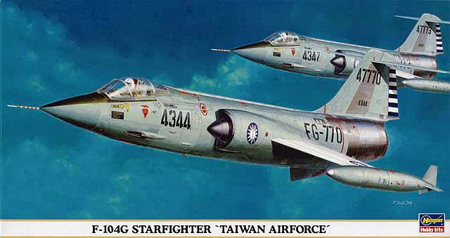 HASEGAWA 1/48 F-104G STARFIGHTER  'TAIWAN AIRFORCE'