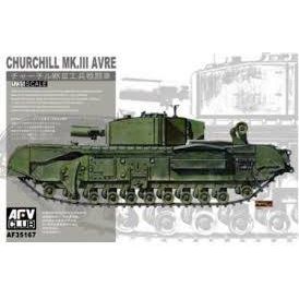AFV Club 1/35 Churchill Mk.III Avre Plastic Model Kit [AF35167]