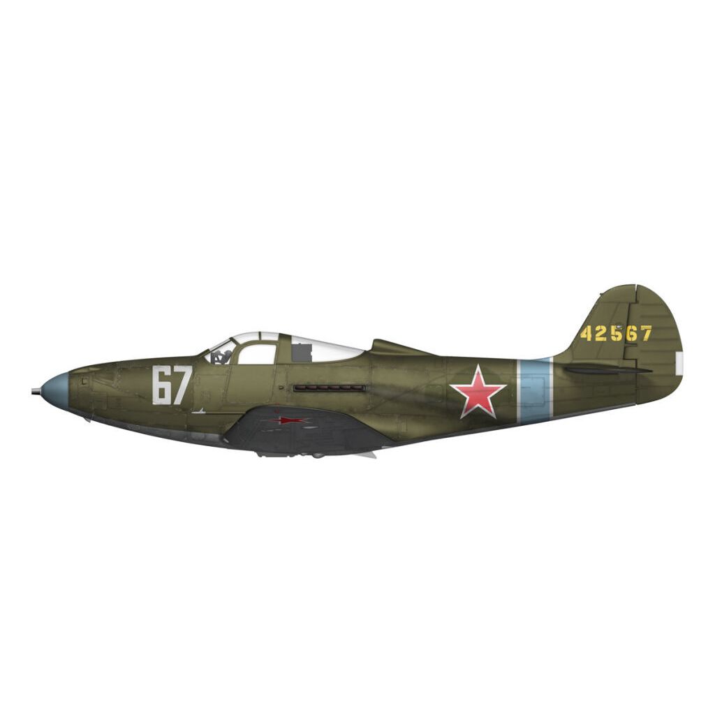 ARMA HOBBY 1/48 P-39 Q Airacobra Plastic Model Kit