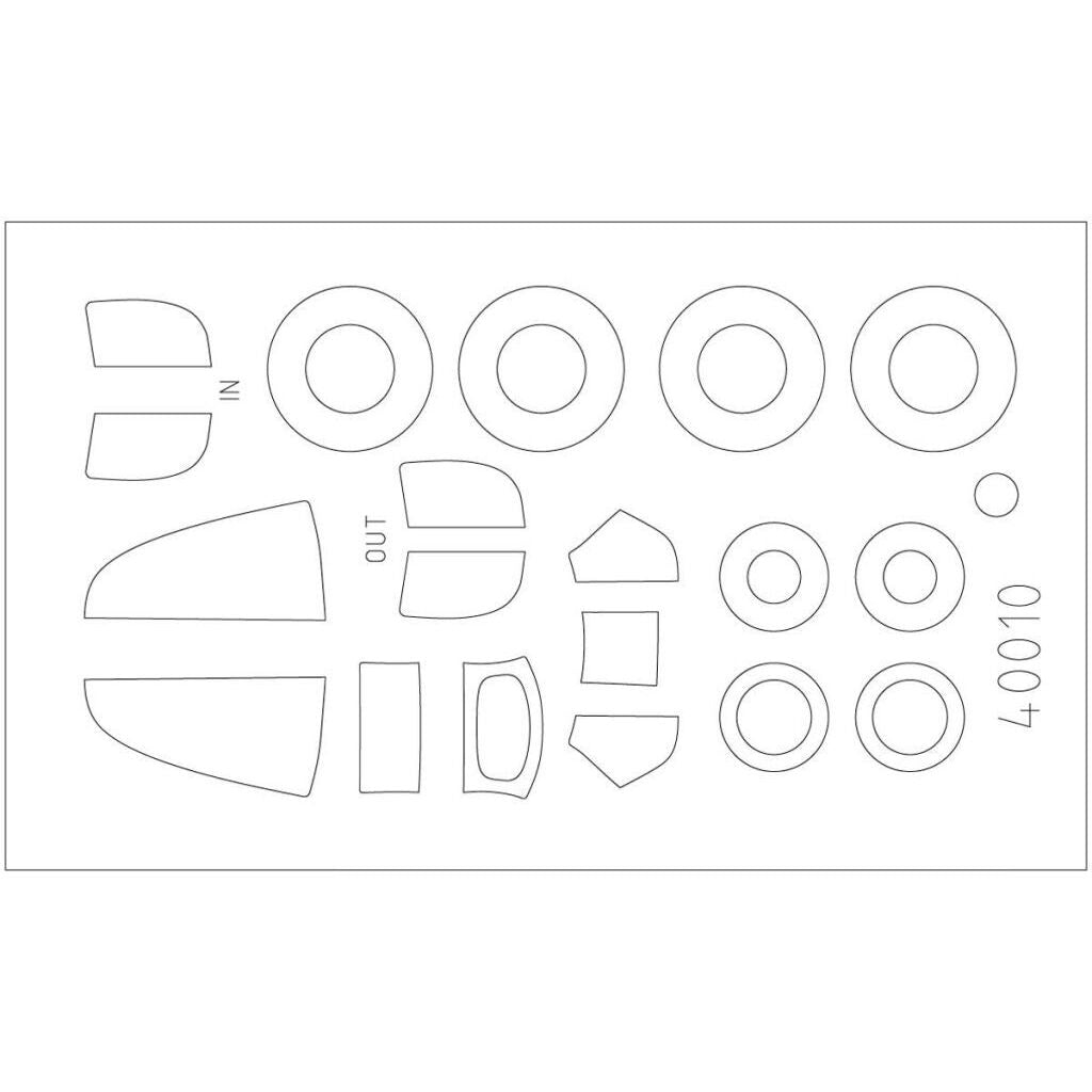 ARMA HOBBY 1/48 P-39 Q Airacobra Plastic Model Kit