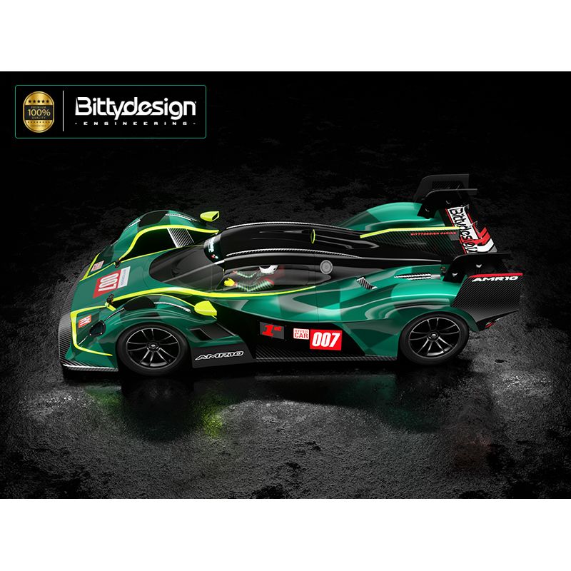 BITTYDESIGN 1/10 AMR10 clear Hypercar body, 190mm for low-profile TC chassis, Light weight