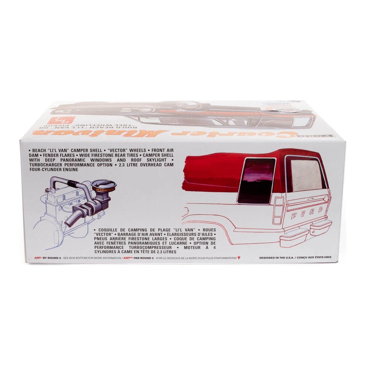 AMT 1/25 1978 Ford Courier Minivan Plastic Model Kit