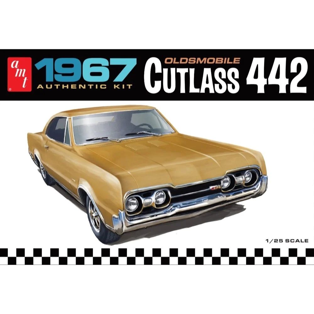 AMT 1/25 1967 Oldsmobile 442 Plastic Model Kit