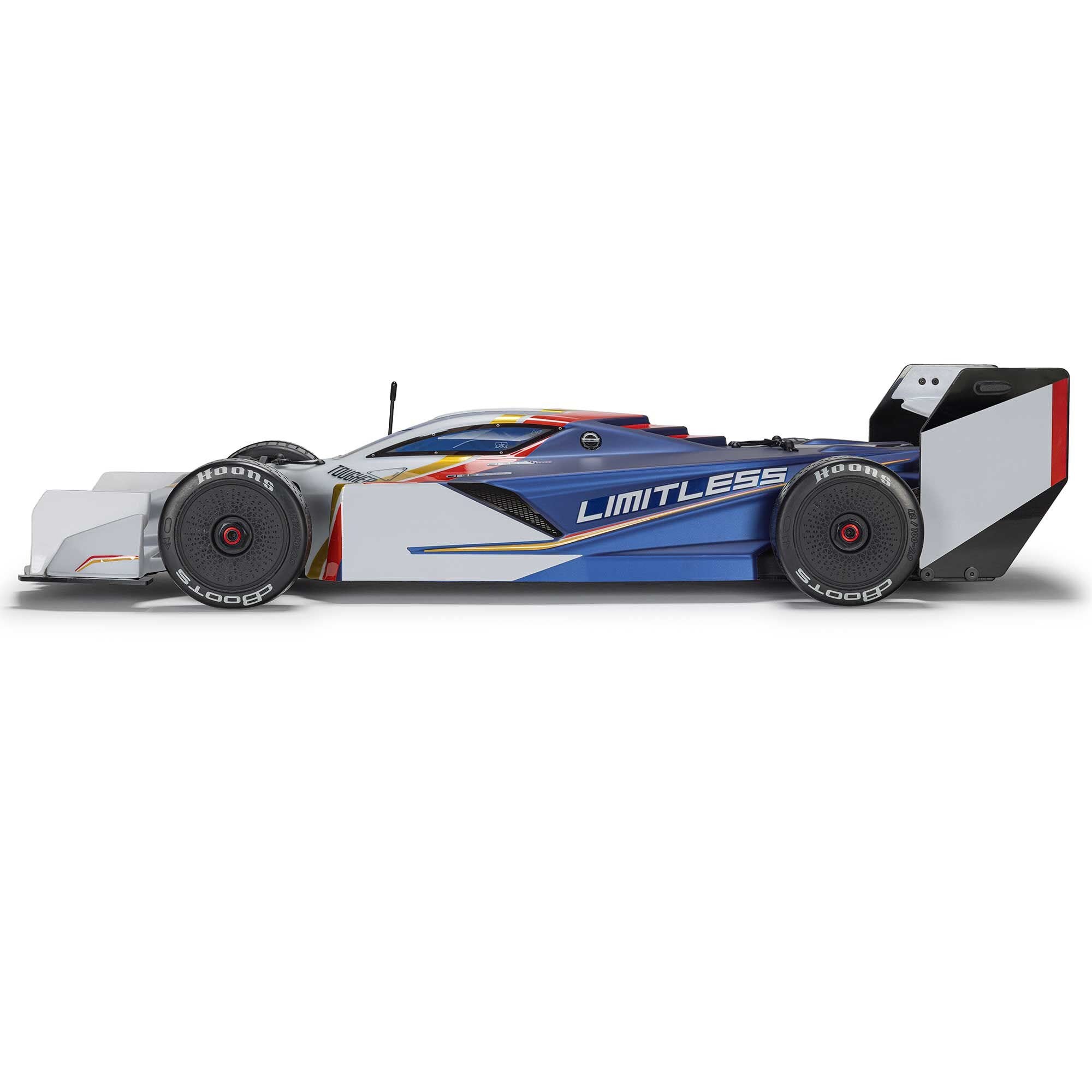 ARRMA 1/7 Limitless 120 8S BLX 4X4 Speed Machine, RTR with AVC, White/Blue, ARA7816T2