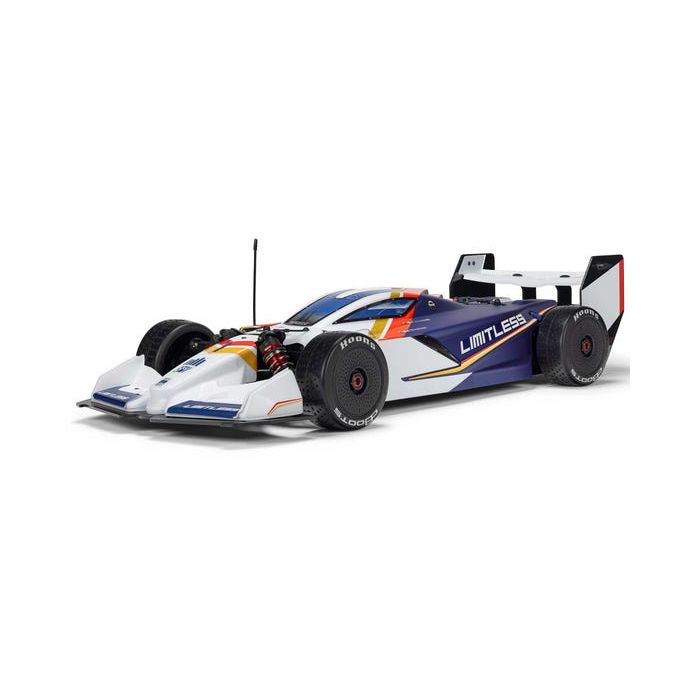ARRMA 1/7 Limitless 120 8S BLX 4X4 Speed Machine, RTR with AVC, White/Blue, ARA7816T2