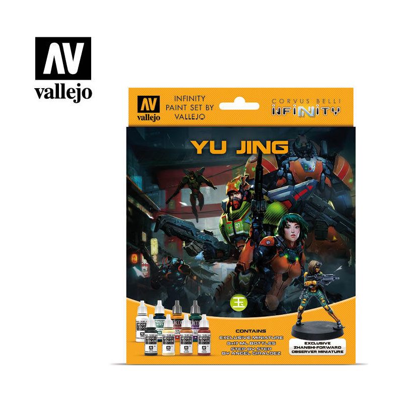 Vallejo Model Colour Infinity Yu Jing Exclusive Miniature Paint Set [70235]