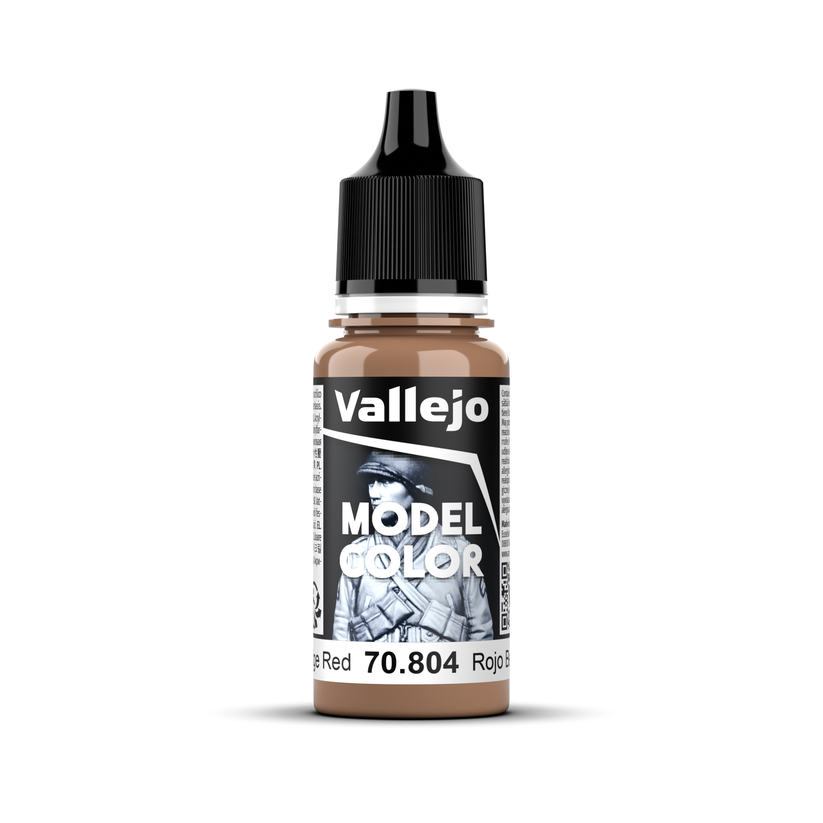 VALLEJO Model Colour #013 - Beige Red - 18 ml Matt Acrylic Paint