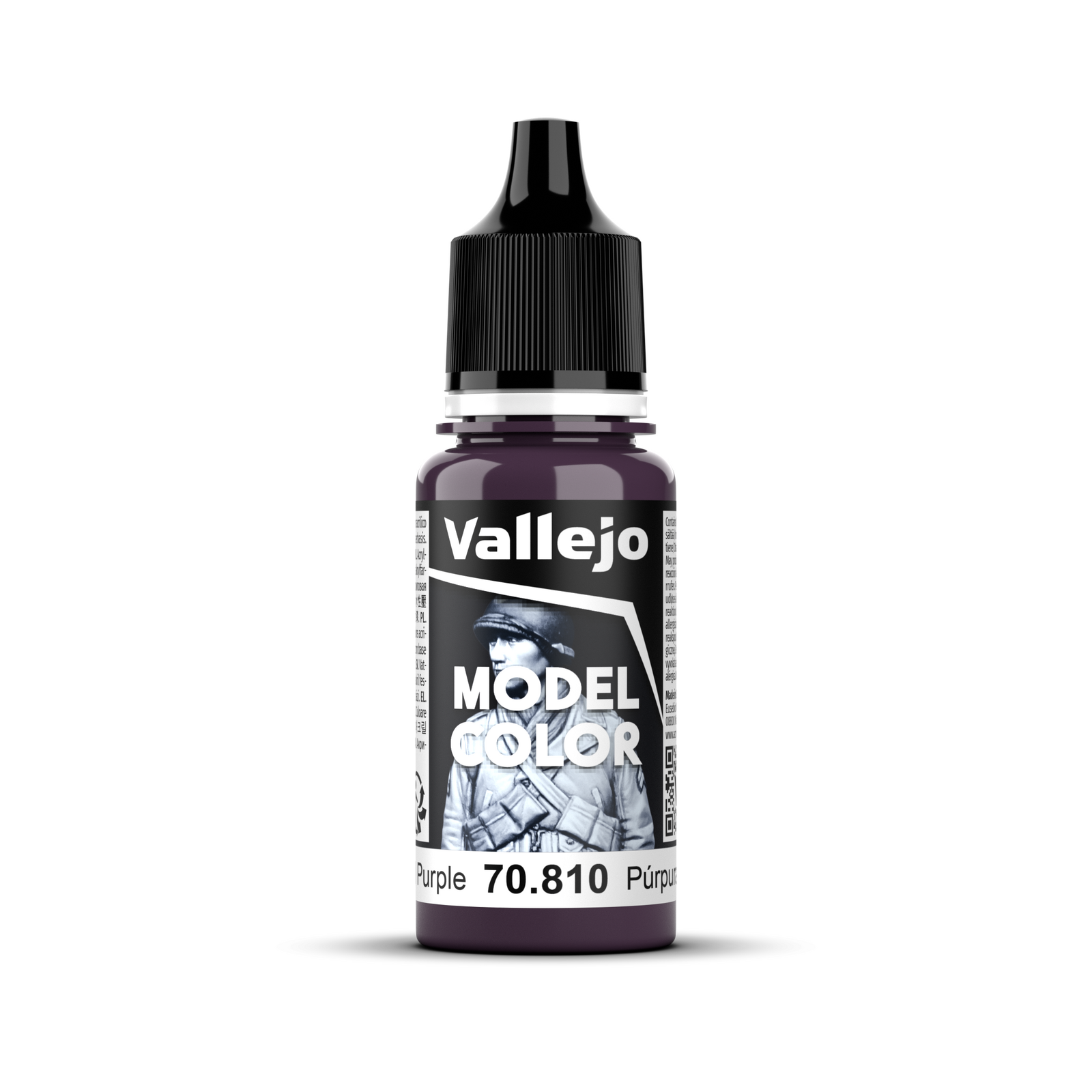 VALLEJO Model Colour #048 - Royal Purple - 18 ml Matt Acrylic Paint