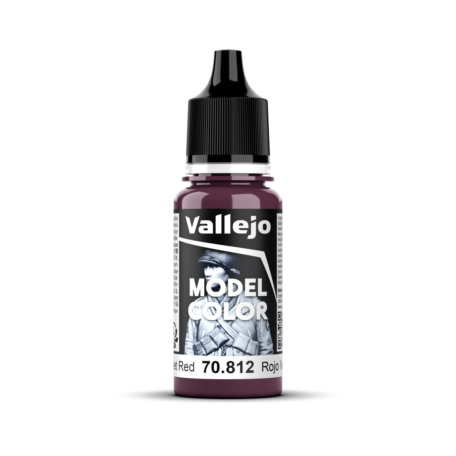 VALLEJO Model Colour #046 - Violet Red - 18 ml Matt Acrylic Paint