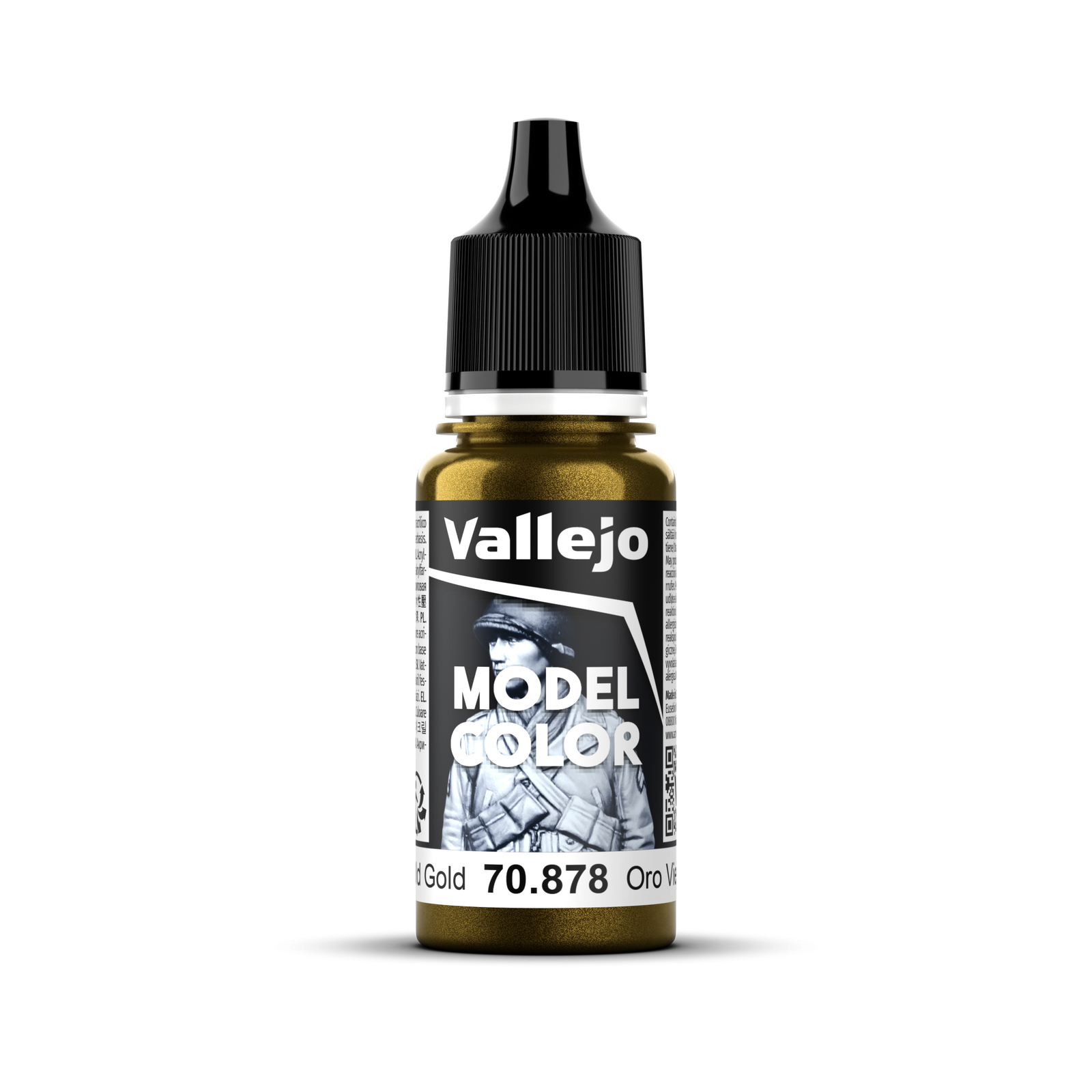 VALLEJO Model Colour Metallic Old Gold 18ml