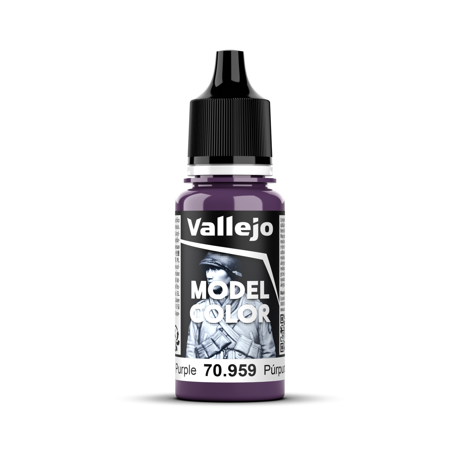 VALLEJO Model Colour #047 - Purple - 18 ml Matt Acrylic Paint