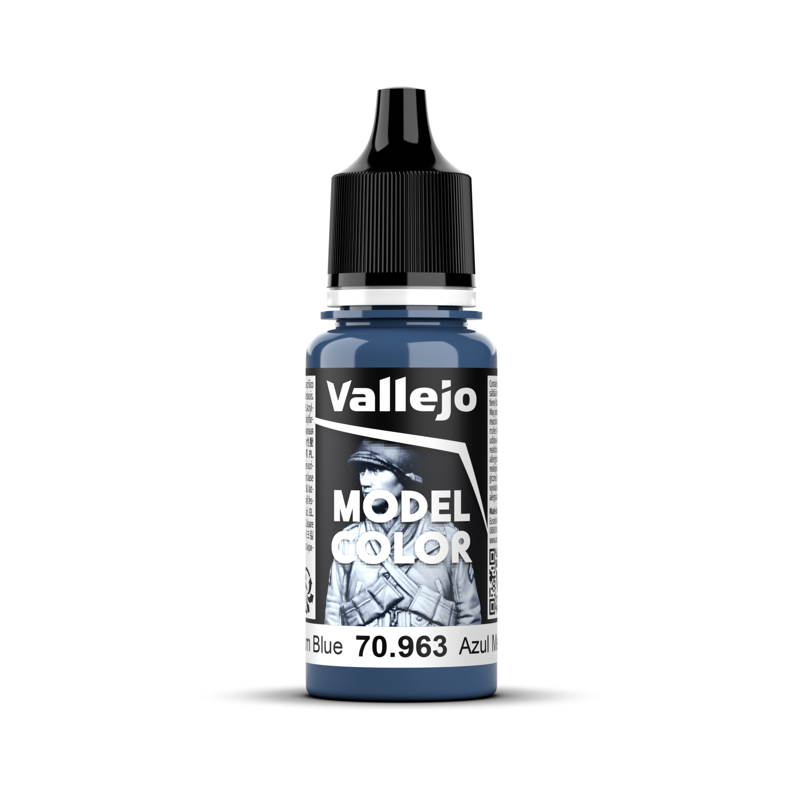 VALLEJO Model Colour #067 - Medium Blue - 18 ml Matt Acrylic Paint