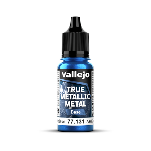 VALLEJO True Metallic Metal Base Sapphire Blue 18 ml
