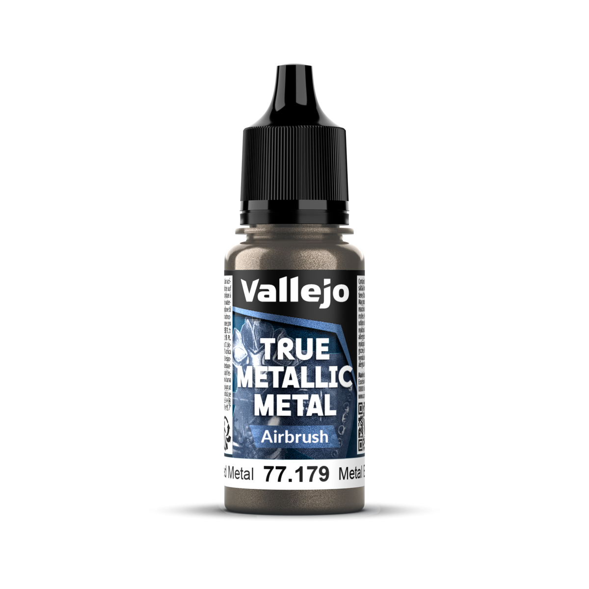 VALLEJO True Metallic Metal Airbrush Aged Metal 18 ml