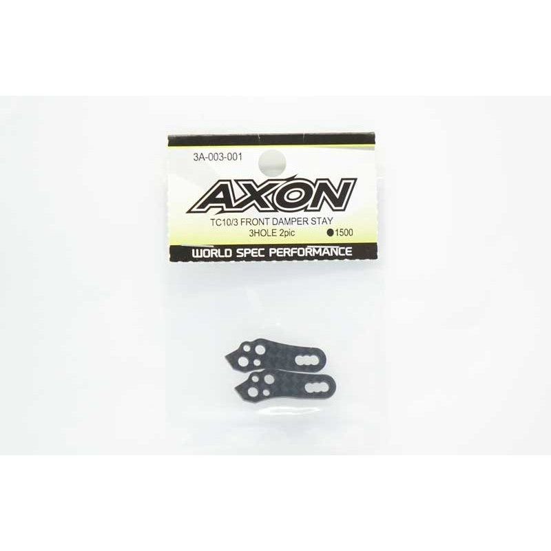 AXON TC10/3 FRONT DAMPER STAY 3HOLE 2pic