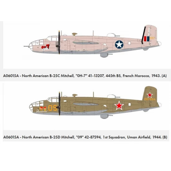AIRFIX 1/72 North American B-25C/D Mitchell