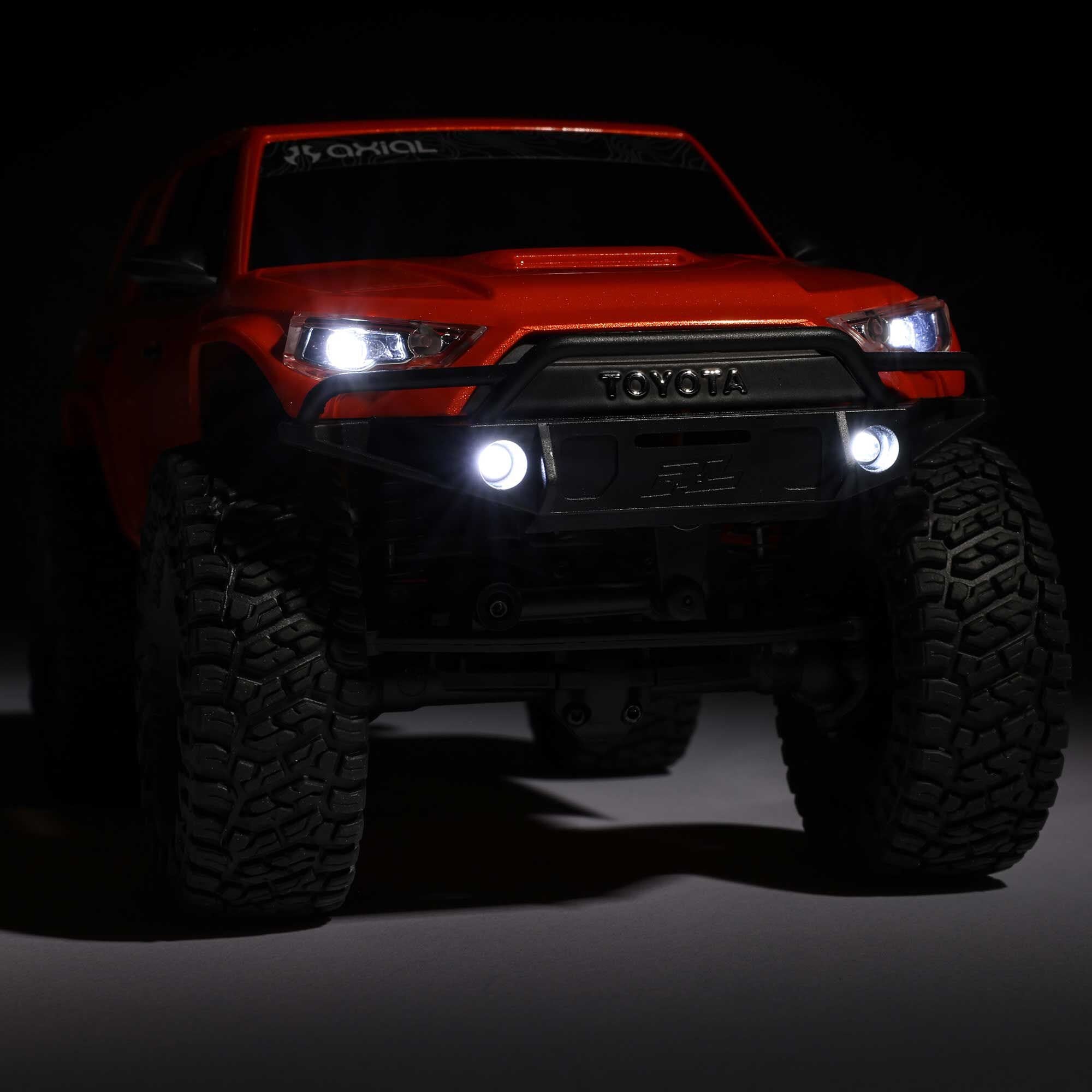 Axial SCX24 2024 Toyota 4Runner 1/24 Crawler RTR, Orange, AXI-2035T1