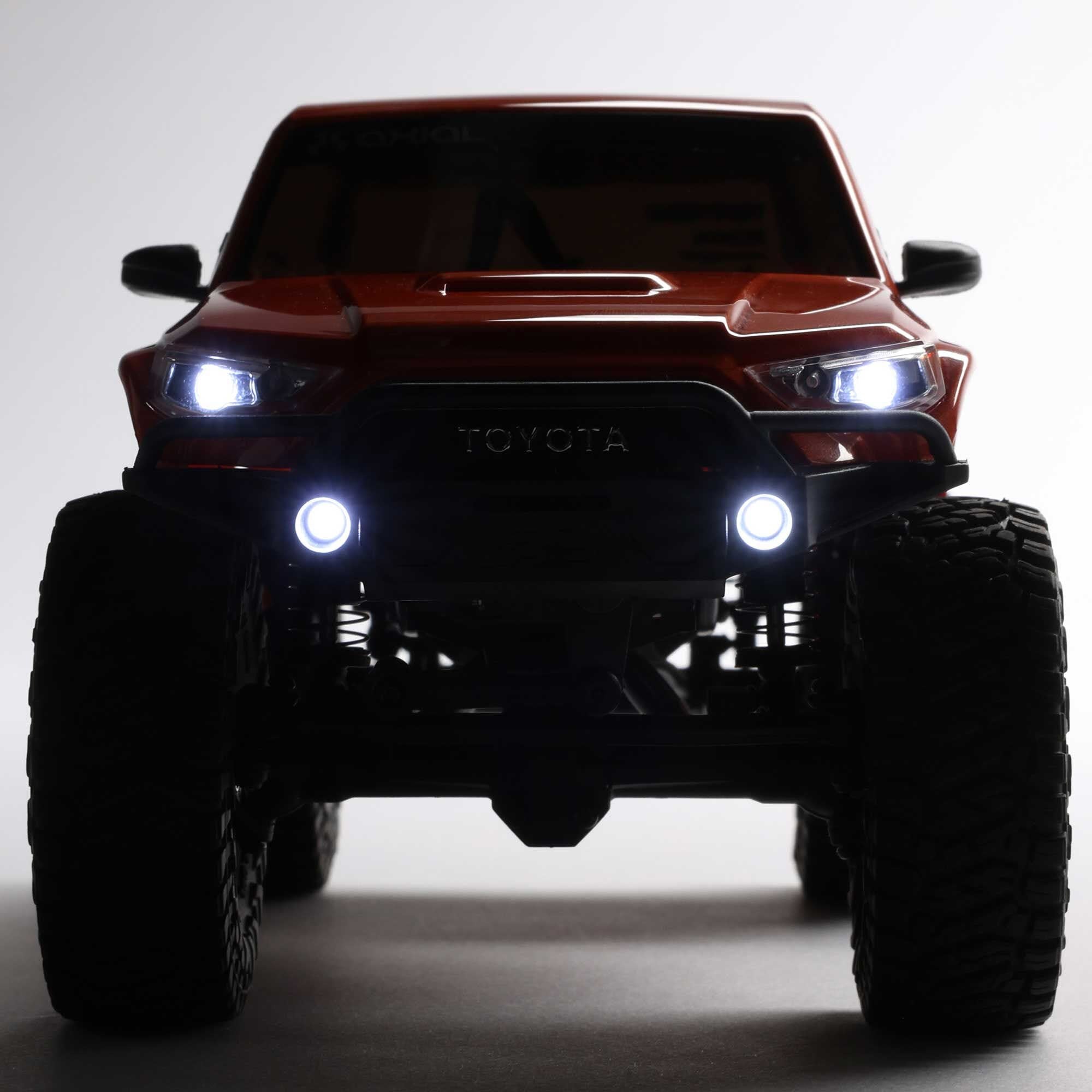 Axial SCX24 2024 Toyota 4Runner 1/24 Crawler RTR, Orange, AXI-2035T1