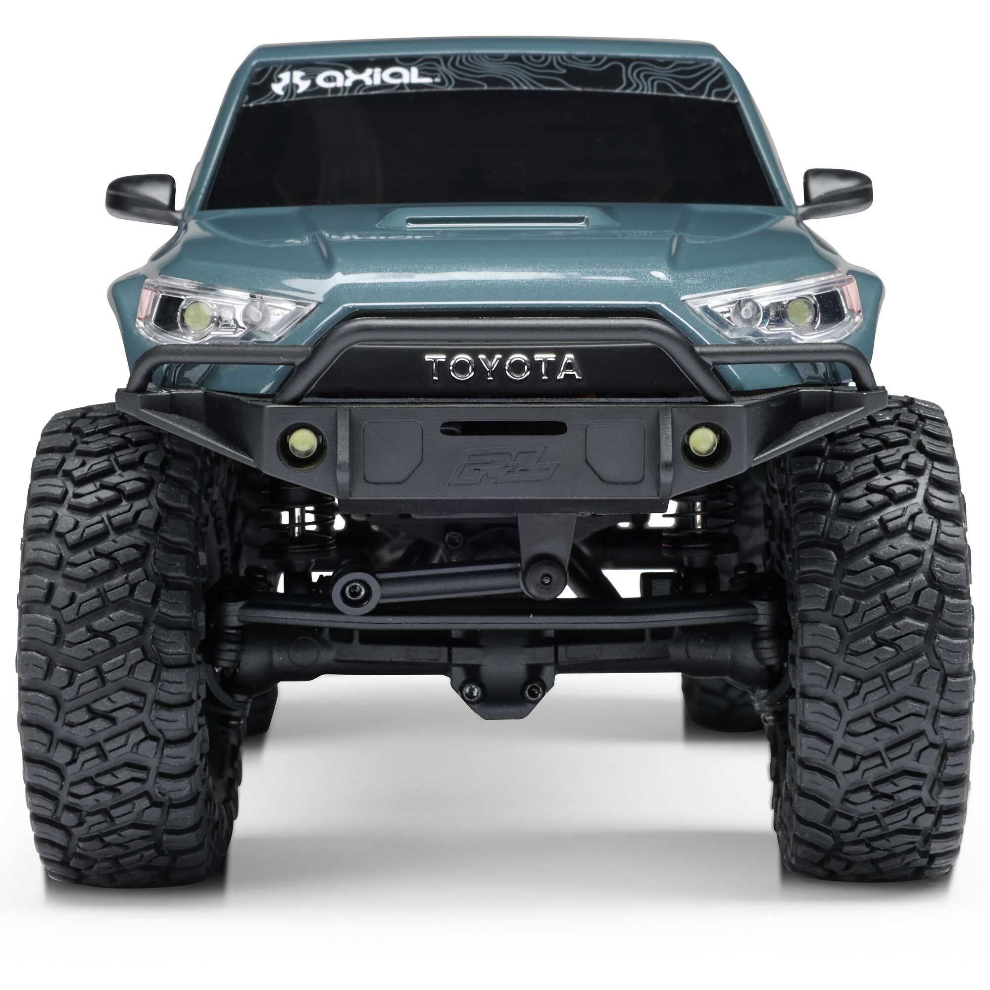 Axial SCX24 2024 Toyota 4Runner 1/24 Crawler RTR, Gun Metal Gray, AXI-2035T2