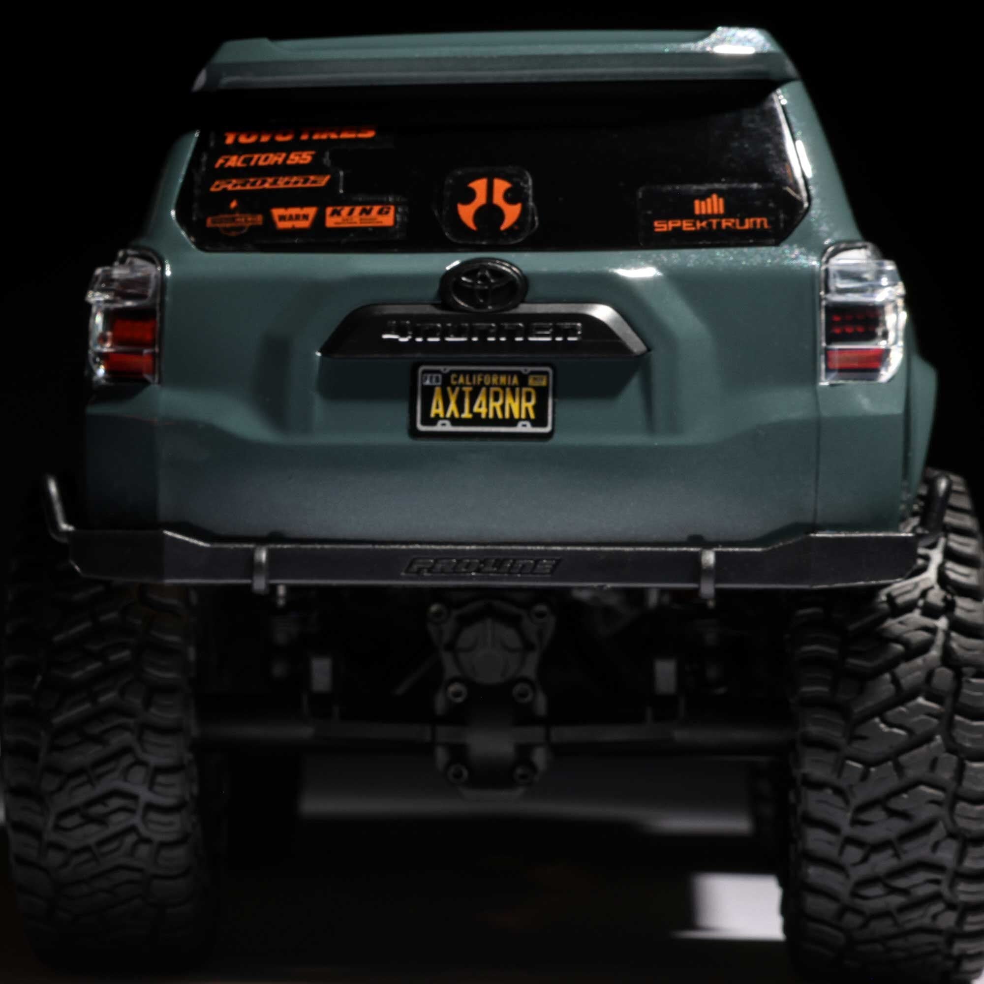 Axial SCX24 2024 Toyota 4Runner 1/24 Crawler RTR, Gun Metal Gray, AXI-2035T2
