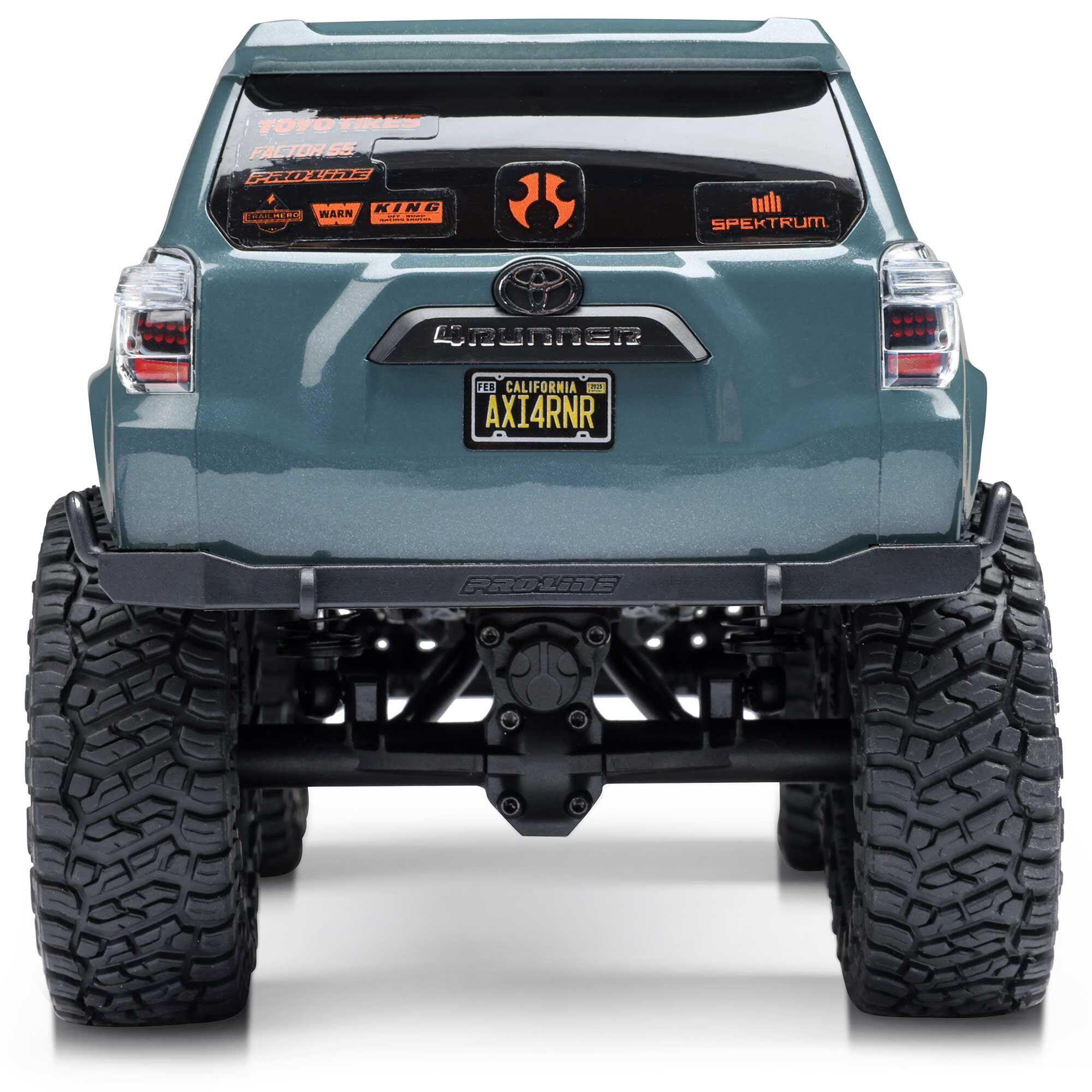 Axial SCX24 2024 Toyota 4Runner 1/24 Crawler RTR, Gun Metal Gray, AXI-2035T2
