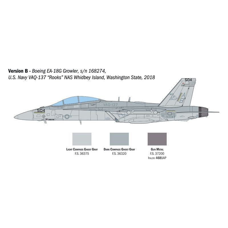 ITALERI 1/48 EA-18G Growler *Aus Decals*