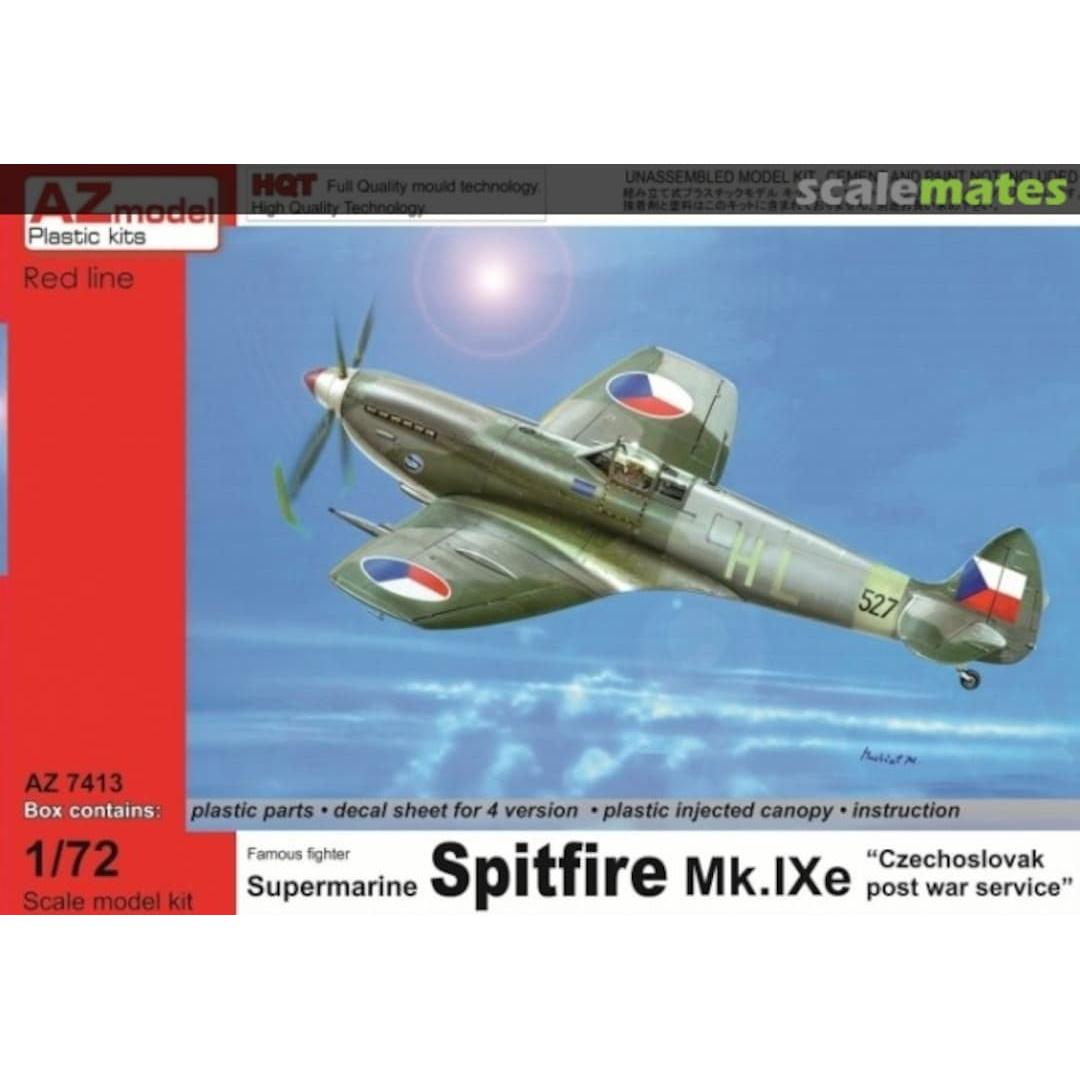 AZ MODEL 1/72 Spitfire Mk.IXE CZAF Plastic Model Kit [AZ7413]