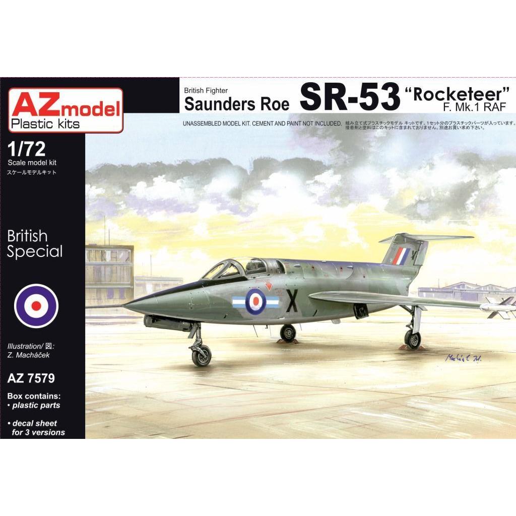 AZ MODEL 1/72 S.R.53 Rocketeer F.Mk.1 Plastic Model Kit [AZ7579]