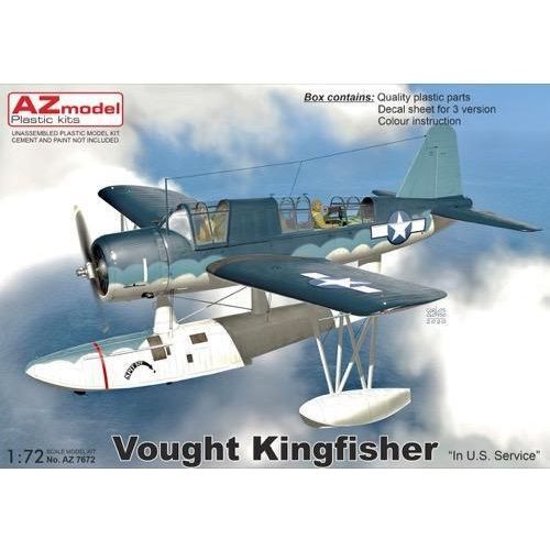 AZ MODEL 1/72 Kingfisher "In U.S. Servic"e Plastic Model Kit [AZ7672]