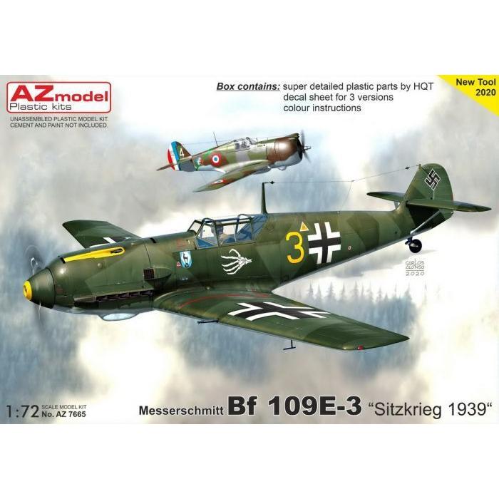 AZ MODEL 1/72 Bf 109F-4 "JG.5 Eismeer" Plastic Model Kit [AZ7685]