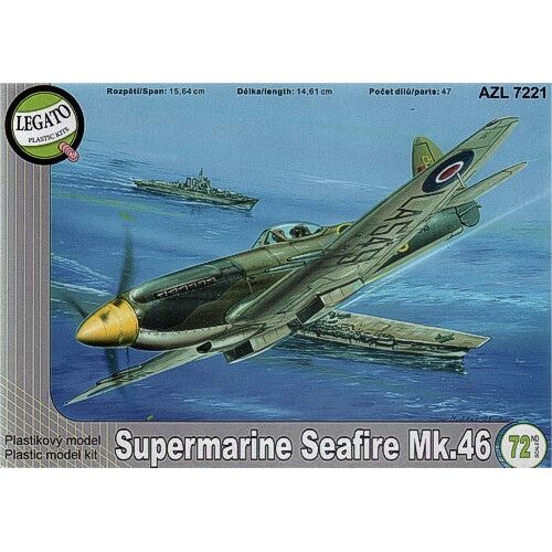 AZ MODEL 1/72 Supermarine Seafire Mk.46 Plastic Model Kit [AZL7221]