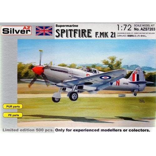 AZ MODEL 1/72 Spitfire Mk.21 Plastic Model Kit [AZS7203]