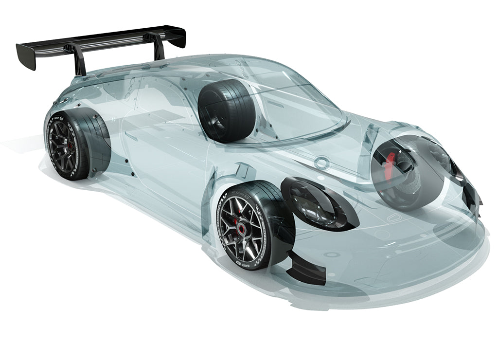 BITTYDESIGN 1/7 P-GT3R ARRMA Felony Pre-Cut Body