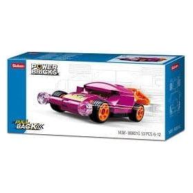 SLUBAN POWER BRICKS PULL BACKS CARS RANDOM PACK